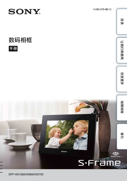 sony 索尼DPF-HD1000